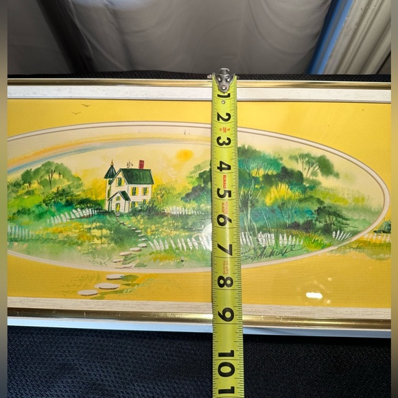 JOY ALLDREDGE ORIGINAL WATERCOLOR PAINTING “Sweet Home” FRAMED 78 - Picture 6 of 8